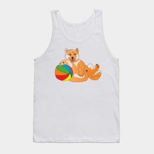 Funny smiling dog Tank Top